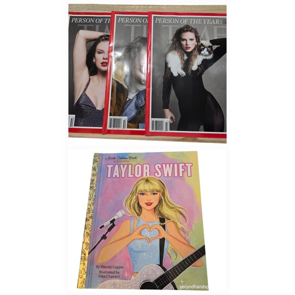 Taylor Swift TIME Magazine Dec 25 2023 Lot (3) PERSON OF THE YEAR Cover +LGB